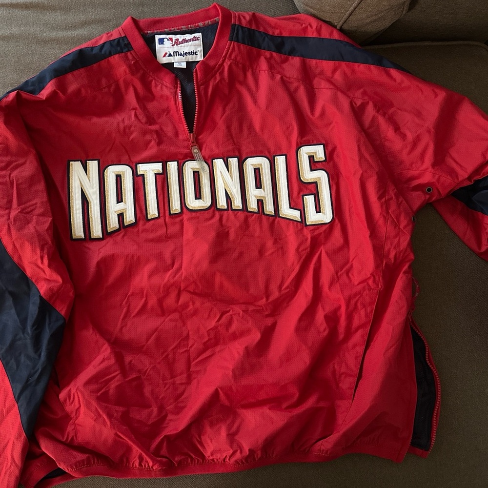 Majestic Authentic Red Collection Jacket